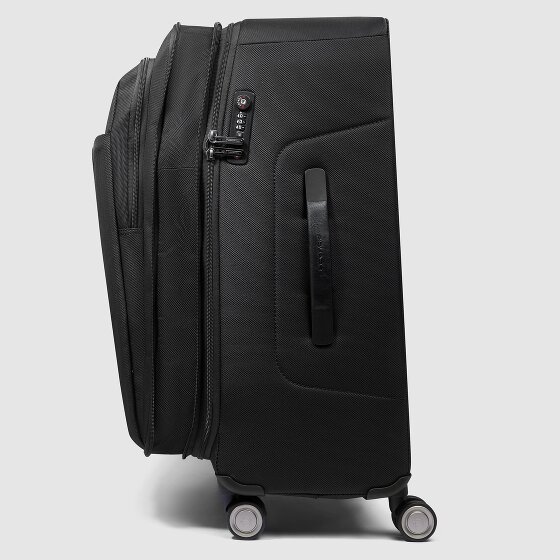 Piquadro Brief 4 Rollen Trolley 68 cm mit Dehnfalte