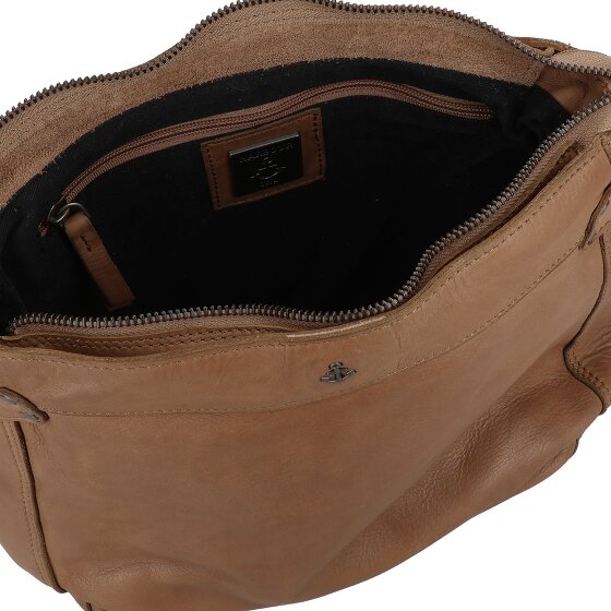 Harbour 2nd Soft Weaving Schultertasche Leder 24 cm