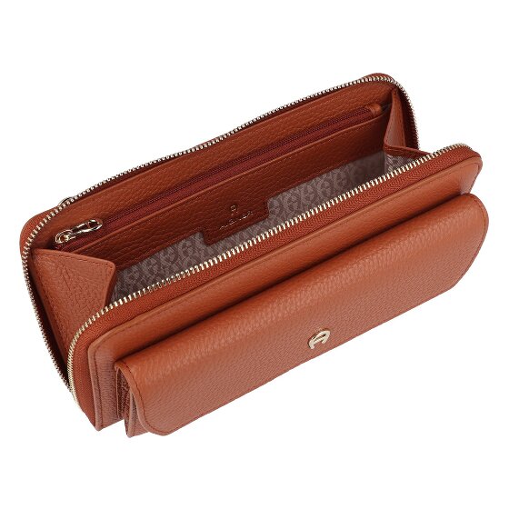 AIGNER Clutch Geldbörse Leder 20 cm