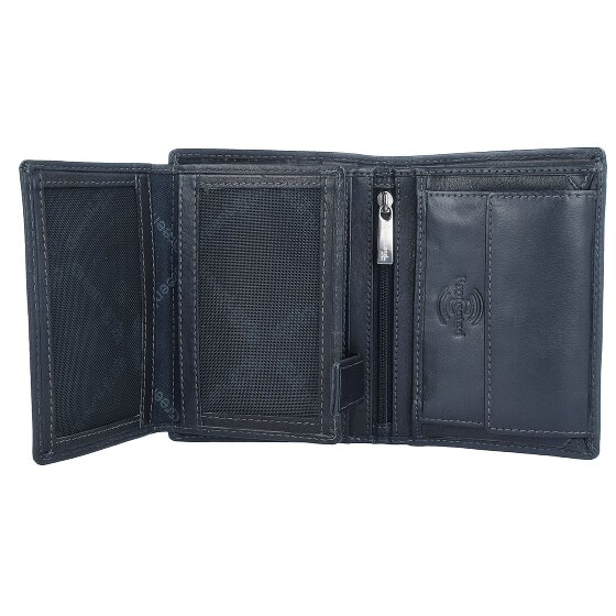 Greenland Nature Black Nappa Geldbörse RFID 9,5 cm