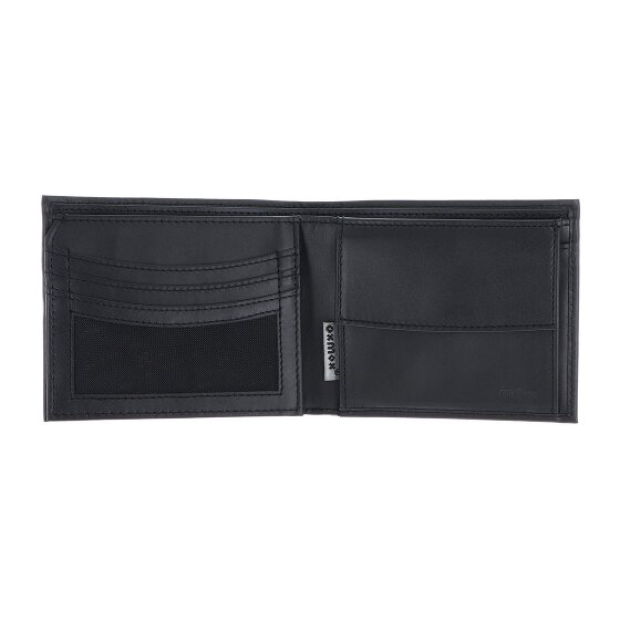 oxmox Leather Geldbörse RFID Schutz Leder 12 cm