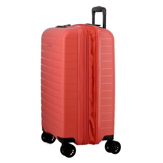 Jump Striper 4 Rollen Kabinentrolley 55 cm mit Dehnfalte