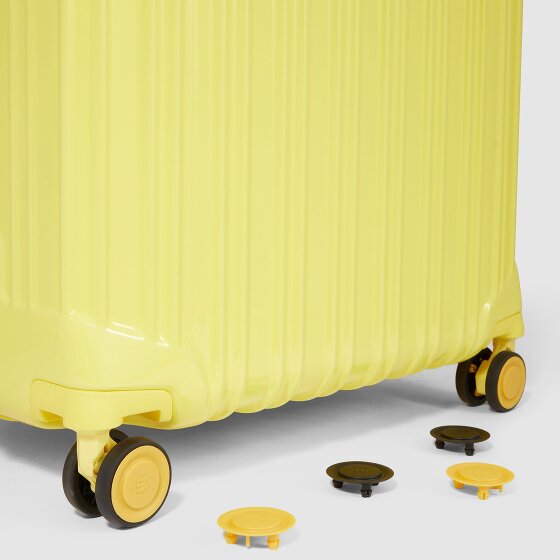 Piquadro PQL-Special3 4 Rollen Trolley 69 cm mit Dehnfalte