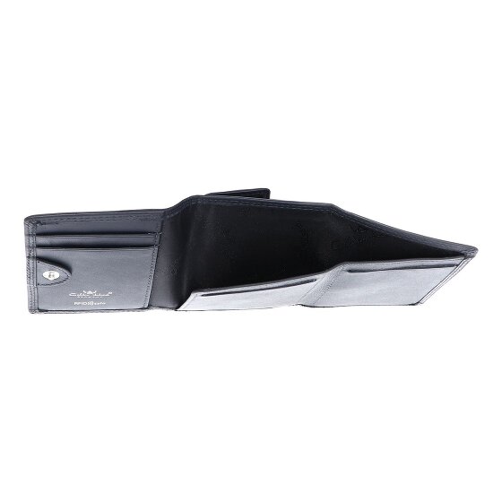 Golden Head Polo Geldbörse RFID Schutz Leder 10 cm