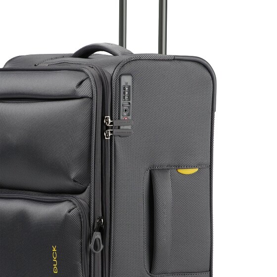 Mandarina Duck Zephyr 4 Rollen Trolley M 67 cm mit Dehnfalte