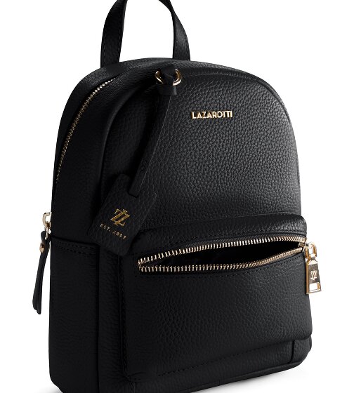 Lazarotti Bologna Leather City Rucksack Leder 27 cm
