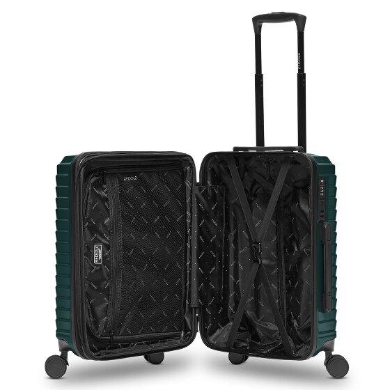 Redolz Essentials 18 4 Rollen Kabinentrolley 55 cm mit Dehnfalte
