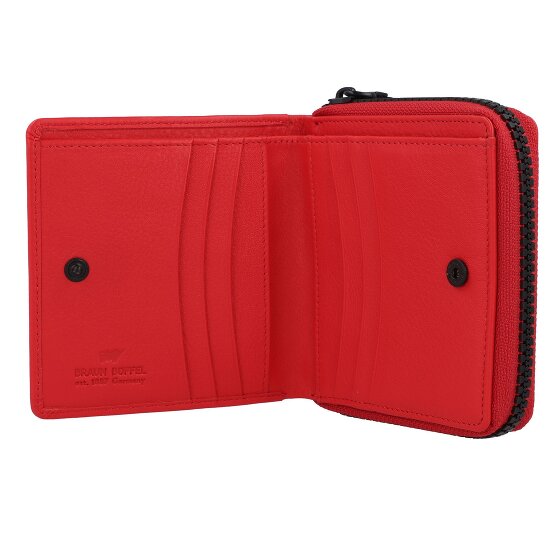 Braun Büffel Capri Geldbörse RFID Schutz Leder 11 cm