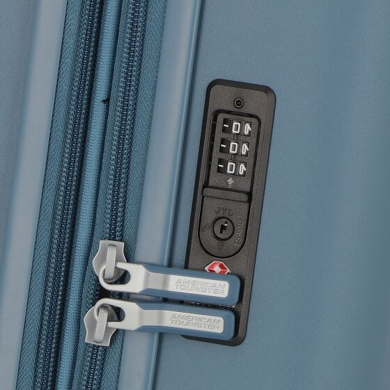 American Tourister Dynabelt 4 Rollen Kabinentrolley 55 cm mit Dehnfalte