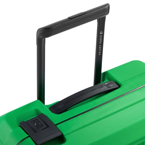 Delsey Paris x United Colors of Benetton Color Block Hardside 4-Rollen Kabinentrolley 55 cm