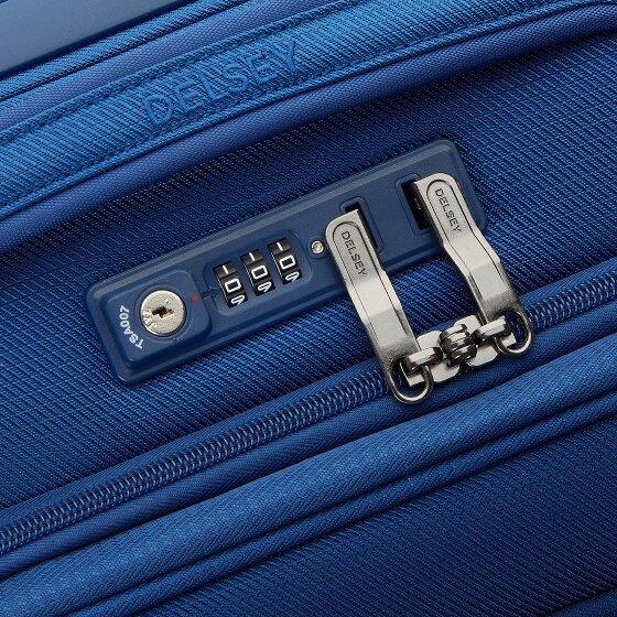 Delsey Paris Montmartre Air 4 Rollen Kabinentrolley 55 cm mit Dehnfalte
