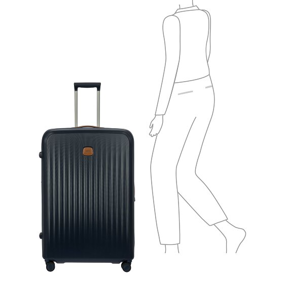 Bric's Taormina 4 Rollen Trolley L 82 cm mit Dehnfalte