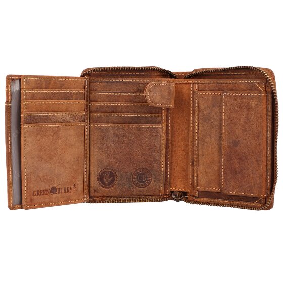 Greenburry Vintage Sternzeichen Geldbörse Leder 10 cm