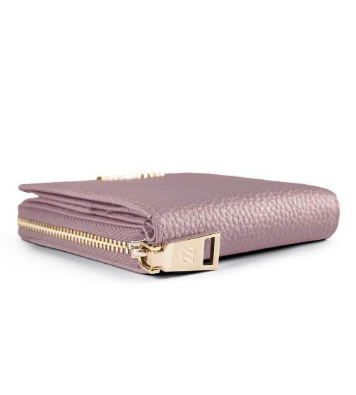Lazarotti Bologna Leather Medium Zip-Around Geldbörse Leder 10 cm