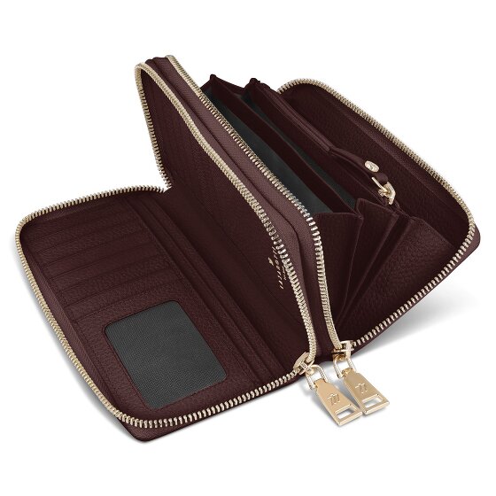 Lazarotti Bologna Leather Geldbörse RFID Schutz Leder 20 cm