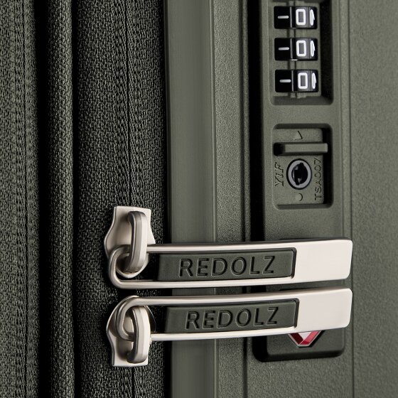 Redolz Essentials 01 4 Rollen Trolley M 66 cm mit Dehnfalte