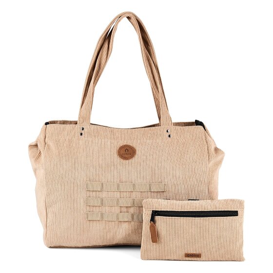 Cabaia Maxi Tote Bag Velvet Shopper Tasche 40 cm