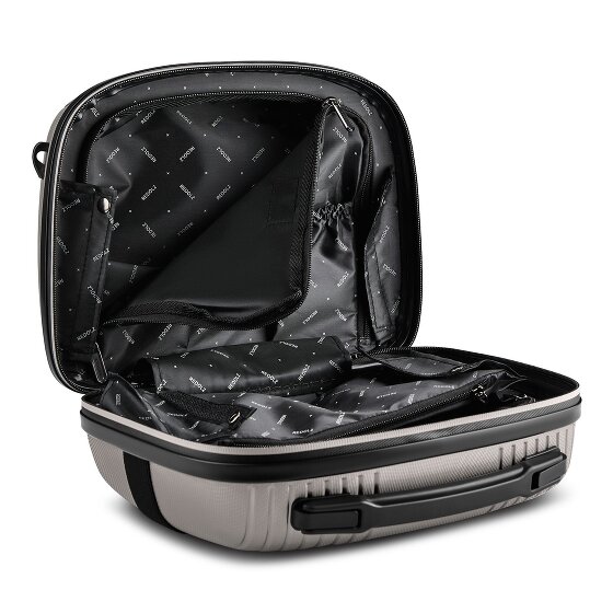 Redolz Essentials14 4-Rollen Kofferset Beautycase 4tlg mit Dehnfalte Laptopfach