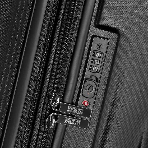 Bric's Cervia 2.0 4 Rollen Trolley M 69 cm mit Dehnfalte