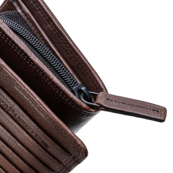 Farmhood Memphis Geldbörse RFID Schutz Leder 19 cm