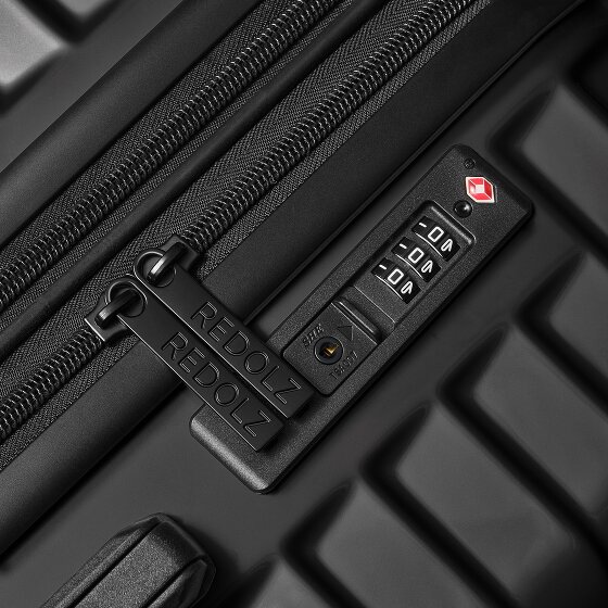 Redolz Essentials 18 4 Rollen Trolley 66 cm mit Dehnfalte