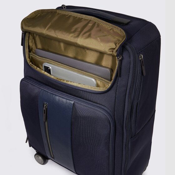 Piquadro Brief 2 4 Rollen Kabinentrolley 55 cm