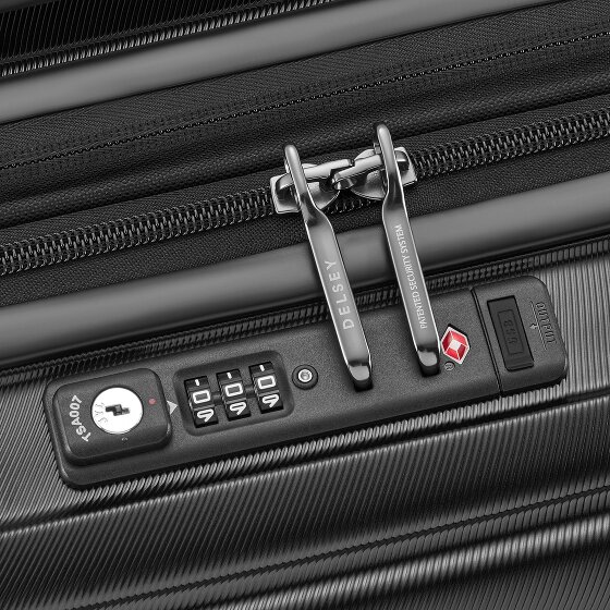 Delsey Paris Shadow 5.0 4 Rollen Kabinentrolley 55 cm mit Dehnfalte