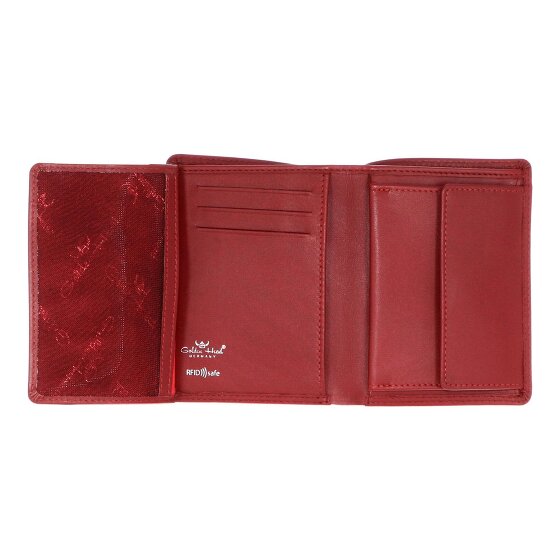 Golden Head Polo Geldbörse RFID Schutz Leder 12 cm