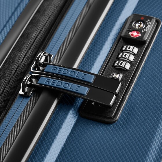 Redolz Essentials 14 4-Rollen Kofferset M+L mit Dehnfalte