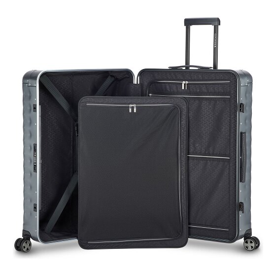 Roncato Uno Aluminium 4-Rollen Trolley Aluminium 78 cm