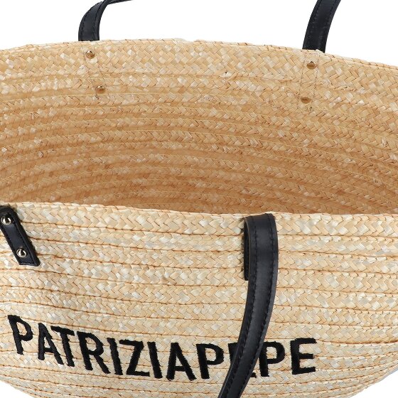 Patrizia Pepe Summer Straw Shopper Tasche 51 cm