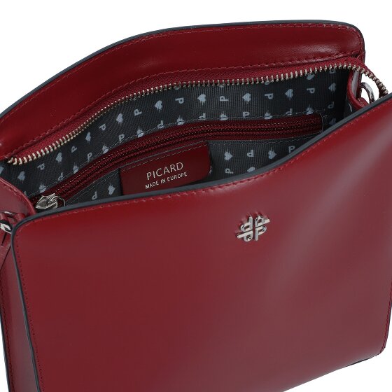 Picard Black Tie Black Tie Umhängetasche Leder 22 cm
