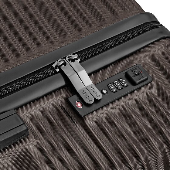 Redolz Essentials 16 CABIN 4-Rollen Kabinentrolley 55 cm slim