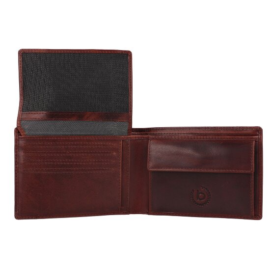 bugatti Romano Geldbörse RFID Schutz Leder 12 cm