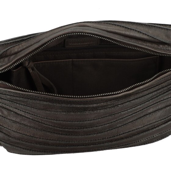 FredsBruder Riffel Umhängetasche Leder 35 cm