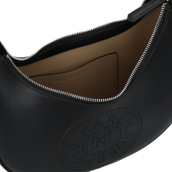 Karl Lagerfeld Karl Lagerfeld Essentials Schultertasche Leder 28 cm