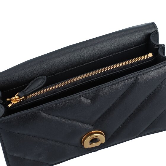 PINKO Love One Umhängetasche Leder 21 cm