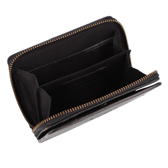 Burkely Natural Norah Geldbörse RFID Schutz Leder 9 cm