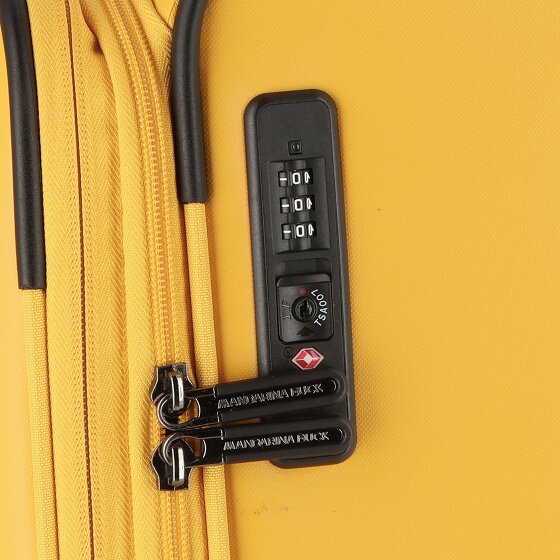 Mandarina Duck Eco Coated 4 Rollen Trolley L 78 cm mit Dehnfalte