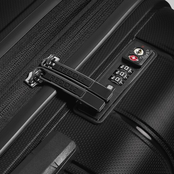 Redolz Essentials 11 4 Rollen Trolley 76 cm mit Dehnfalte