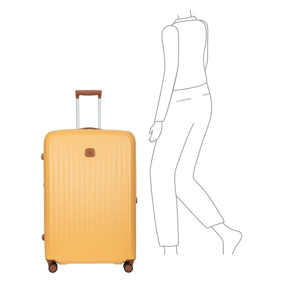 Bric's Taormina 4 Rollen Trolley L 82 cm mit Dehnfalte