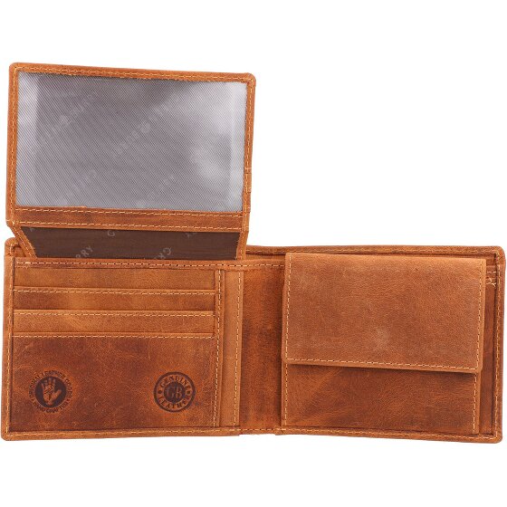 Greenburry Vintage Geldbörse Leder 12 cm