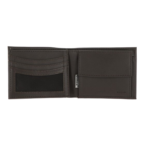 oxmox Leather Geldbörse RFID Schutz Leder 12 cm