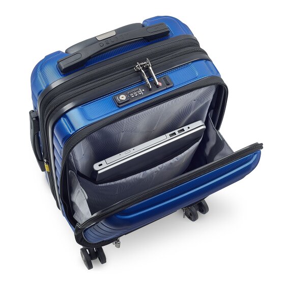 Delsey Paris Shadow 5.0 4-Rollen Kabinentrolley 55 cm Laptopfach mit Dehnfalte