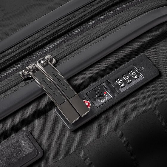 Farmhood Eco Edition 4 Rollen Trolley 67 cm mit Dehnfalte