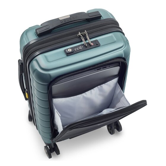 Delsey Paris Shadow 5.0 4-Rollen Kabinentrolley 55 cm Laptopfach mit Dehnfalte