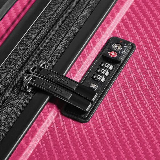 Smartbox Edition 01 4 Rollen Kofferset 3-teilig mit Dehnfalte