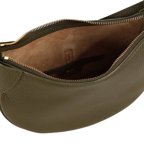 POLO RALPH LAUREN Polo ID Schultertasche Leder 26 cm