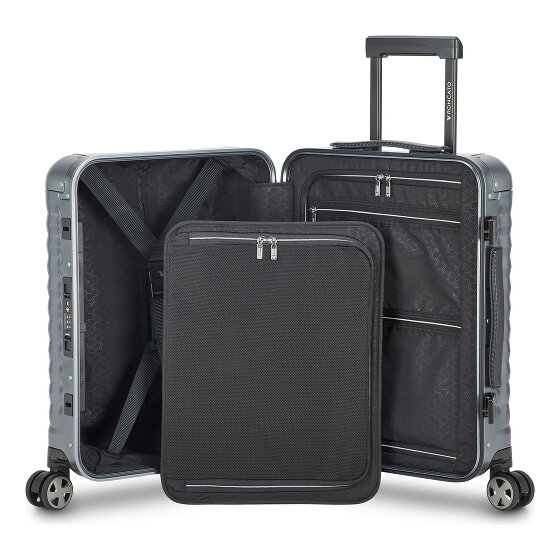 Roncato Uno Aluminium 4 Rollen Kabinentrolley 55 cm