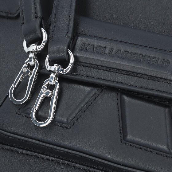 Karl Lagerfeld Ikon K Handtasche Leder 33 cm